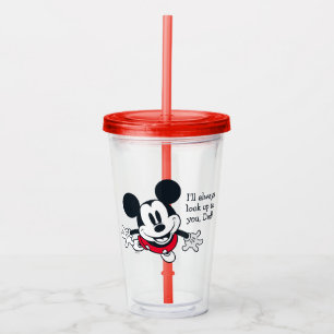 Verre En Acrylique Mickey Mouse Cherchez Toujours À Vous