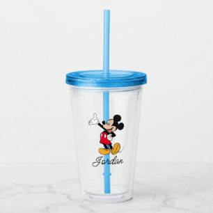 Verre En Acrylique Mickey Mouse geste de la main ouverte