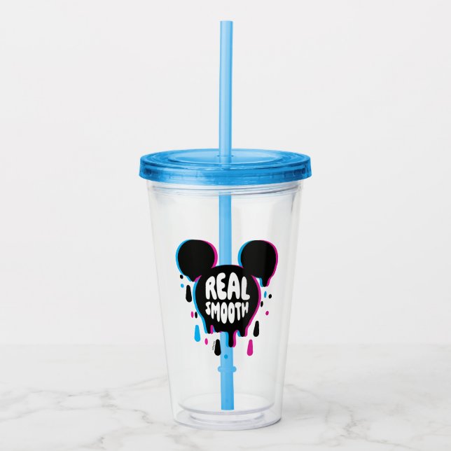 Verre En Acrylique Mickey Mouse Real Smooth (Devant)