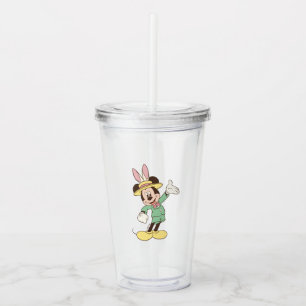 Verre En Acrylique Mickey mouse with Easter Bunny Ears