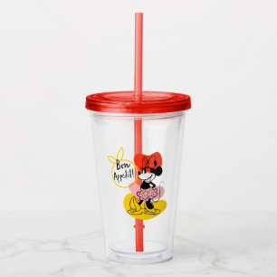 Verre En Acrylique Minnie Mouse Bon Appetit !