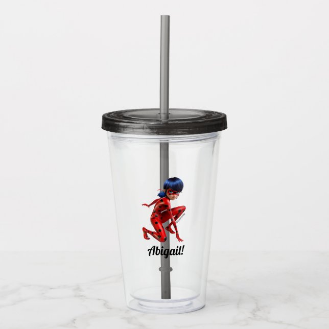 Verre En Acrylique Miraculous Ladybug fête d'anniversaire Favoriser (Devant)