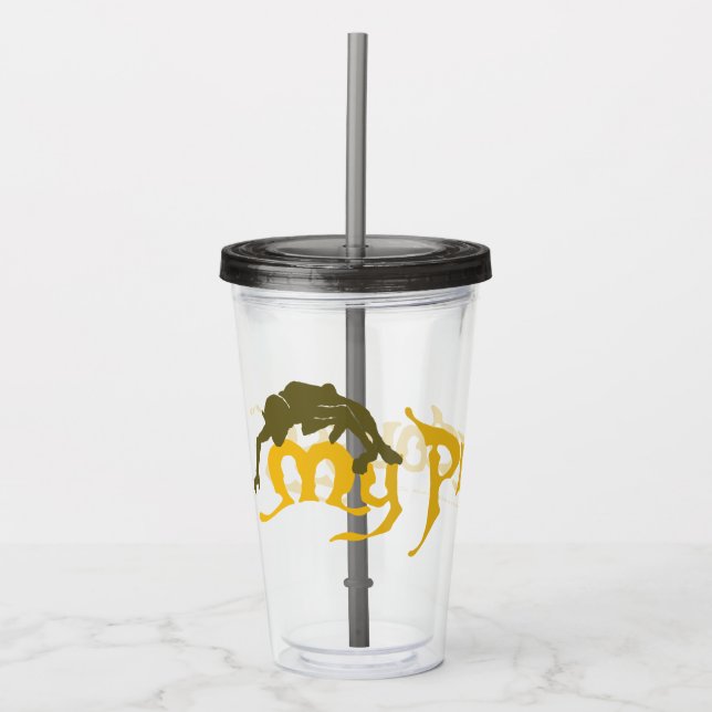 VERRE EN ACRYLIQUE MON PRÉCIOUSSS™ (Devant)