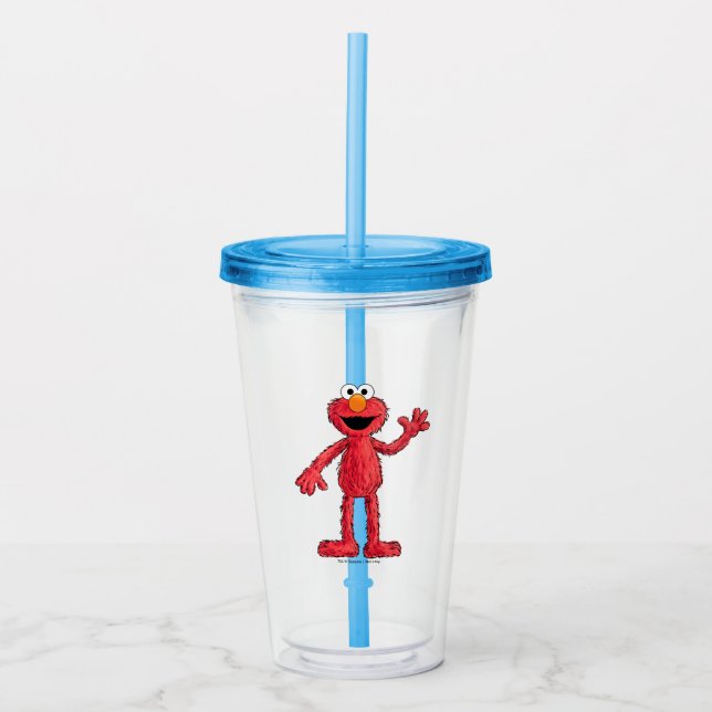 Verre En Acrylique Monster à la fin de cette histoire | Cutie Elmo (Devant)