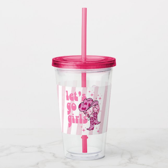 Verre En Acrylique Nashville Bachelorette Rodeo Weekend (Devant)
