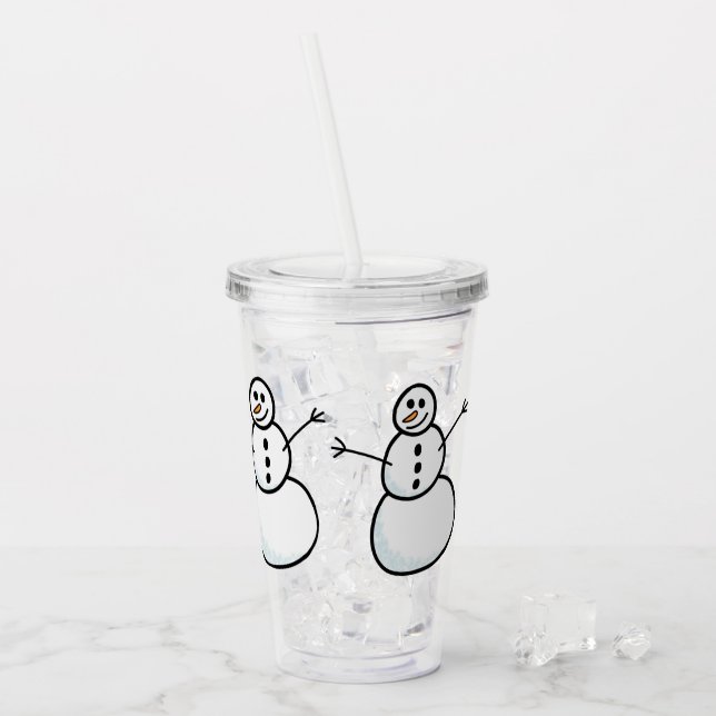 Verre En Acrylique Neige (Devant glace)