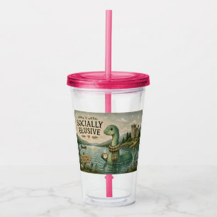 Verre En Acrylique Nessie Cryptide Confortable Élusive Socialement Lo