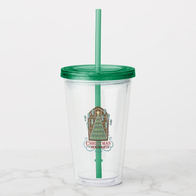 Verre En Acrylique Noël chez HOGWARTS™ - Graphique de cookies (Devant)