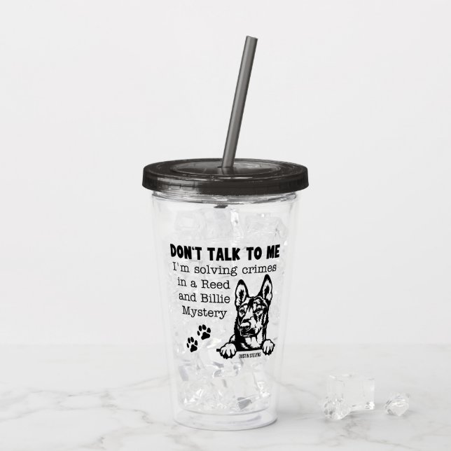 Verre En Acrylique Obtenez un indice, lisez le mystère de Dustin Stev (Dos glace)