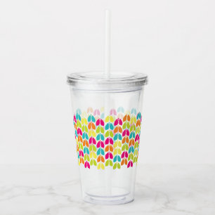 Verre En Acrylique Organes Poumons Tumbler en Acrylique