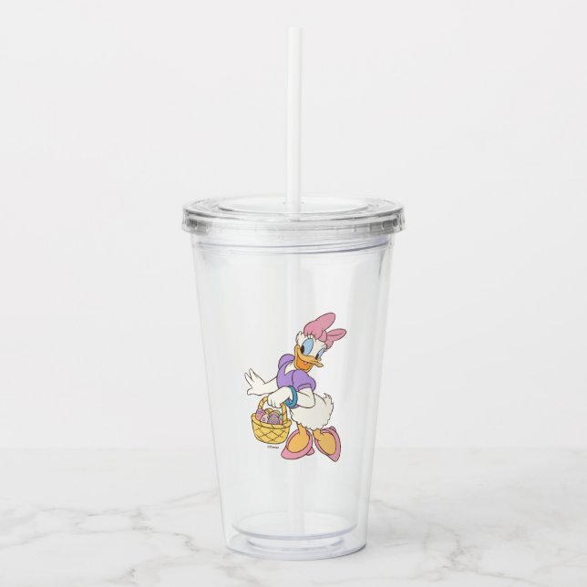 Verre En Acrylique Panier de canard margueux contenant des oeufs de P (Devant)