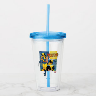 Verre En Acrylique Panneau de caractères Wolverine