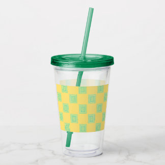 Verre En Acrylique Paruline acrylique prête à l'été - 16 oz