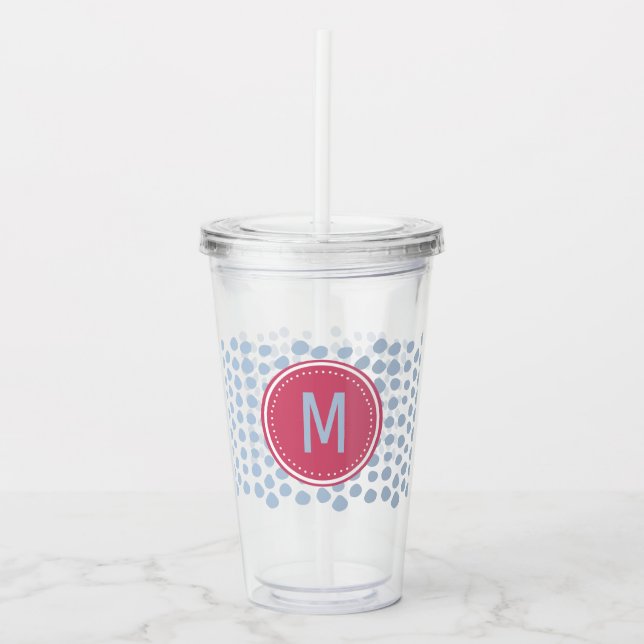 Verre En Acrylique Paruline MONOGRAM (Devant)