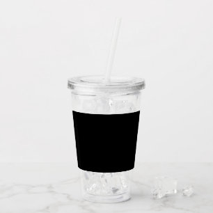 Verre En Acrylique personnalisé, unique, élégant et minimaliste