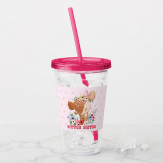 Verre En Acrylique Petite Soeur Cute Deer