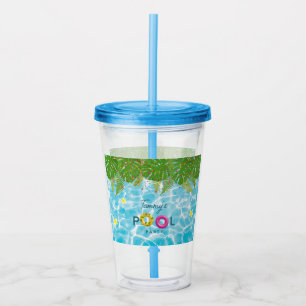 Verre En Acrylique Piscine tropicale Piscine de fête Anniversaire