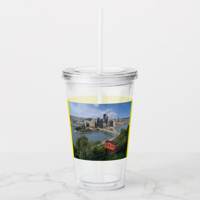 Verre En Acrylique Pittsburgh Pennsylvania Tumbler (Devant)