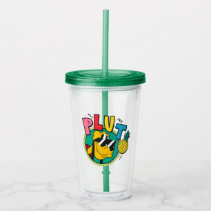 Verre En Acrylique Pluton Rétro Cool Vibes d'Été