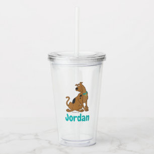 Verre En Acrylique Pose timide de Scooby-Doo