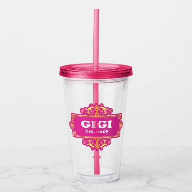 Verre En Acrylique Pour Cette Spéciale "GiGi 2019" (Devant)