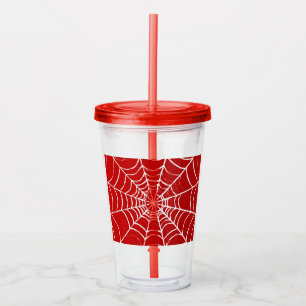 Verre En Acrylique Red Web