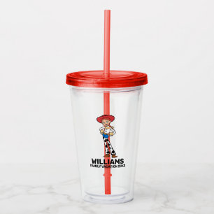 Verre En Acrylique Sally de Toy Story  Famille Vacation Jessie