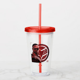 Verre En Acrylique Sam Wilson A.K.A. Le Faucon