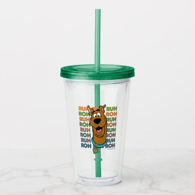 Verre En Acrylique Scooby-Doo (Devant)