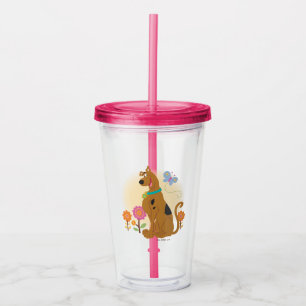 Verre En Acrylique Scooby-Doo après papillon
