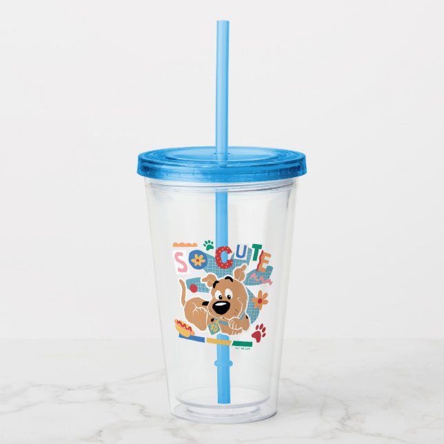 Verre En Acrylique Scooby-Doo | Baby Scooby-Doo So migny (Devant)