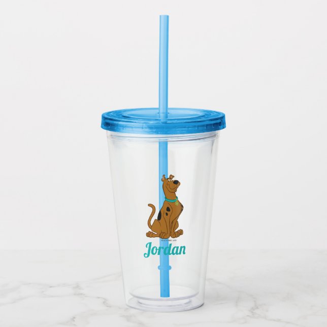 Verre En Acrylique Scooby-Doo Cuter Plus que mignonne (Devant)