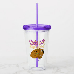 Verre En Acrylique Scooby-Doo effrayé