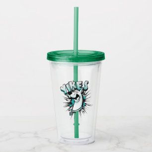 Verre En Acrylique Scooby-Doo "Yikes !" Graphique tramé