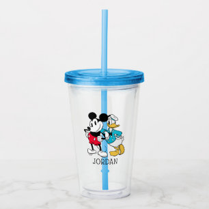 Verre En Acrylique Sensationnel 6    Mickey Souris & Donald Duck