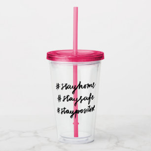 Verre En Acrylique #stayhome #staysafe #staypositif