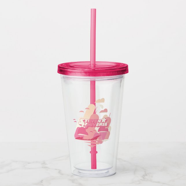 Verre En Acrylique Steven Universe | Ville de plage (Devant)