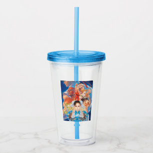 Verre En Acrylique Street Fighter 2 Groupe Chun-Li