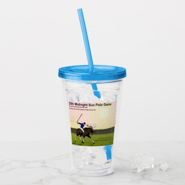 Verre En Acrylique Sun Polo de minuit (Devant glace)