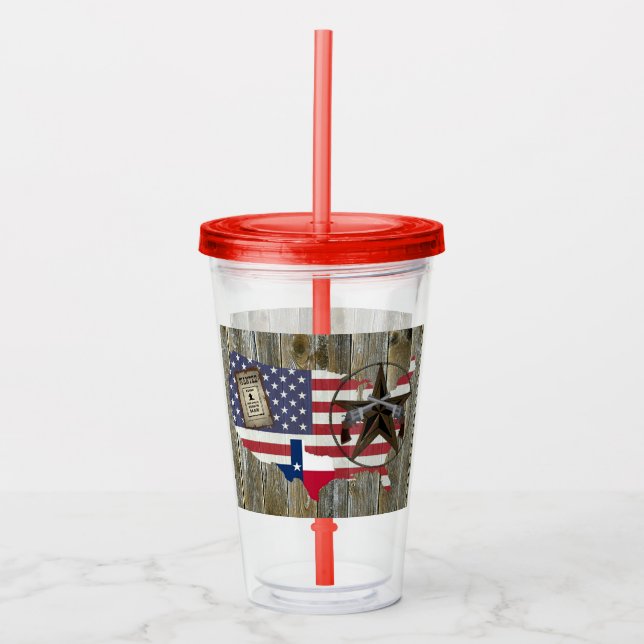 Verre En Acrylique SYMBOLE LE PLUS Recherché DE DOUILLES ÉTOILES LONN (Devant)