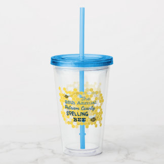 Verre En Acrylique Tasse personnalisée par concours d'orthographe