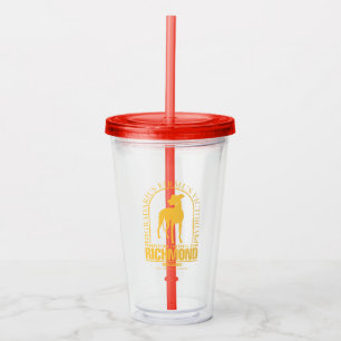 Verre En Acrylique Ted Lasso   AFC Richmond Gold Arched Logo