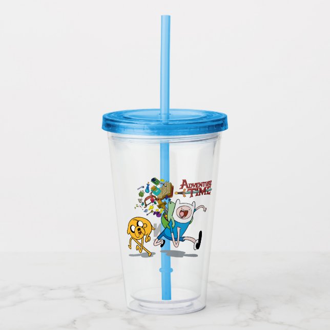 Verre En Acrylique Temps d'aventure | Sac à dos Finn's Adventure Gear (Devant)