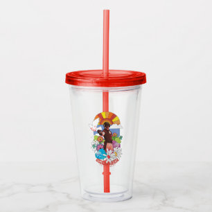 Verre En Acrylique The Suicide Squad   Peacemaker Flowers & Sunshine