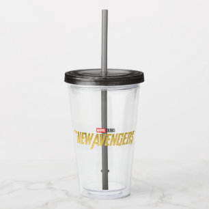 Verre En Acrylique Thunderbolts*   *Logo des Nouveaux Avengers