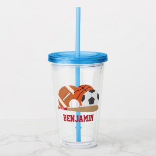 Verre En Acrylique Tous les sports Star