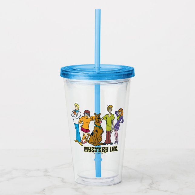 Verre En Acrylique Toute la bande 12 Mystery Inc (Devant)