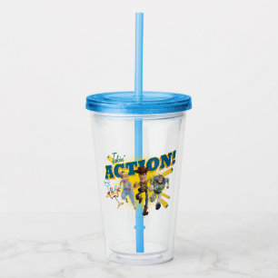 Verre En Acrylique Toy Story 4 "Agissez !" Art de groupe