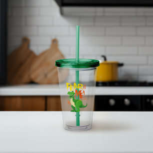 Verre En Acrylique Toy Story 4   Rex "Craignez-moi !"
