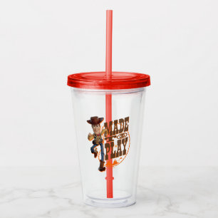Verre En Acrylique Toy Story 4 Woody "made to Play"